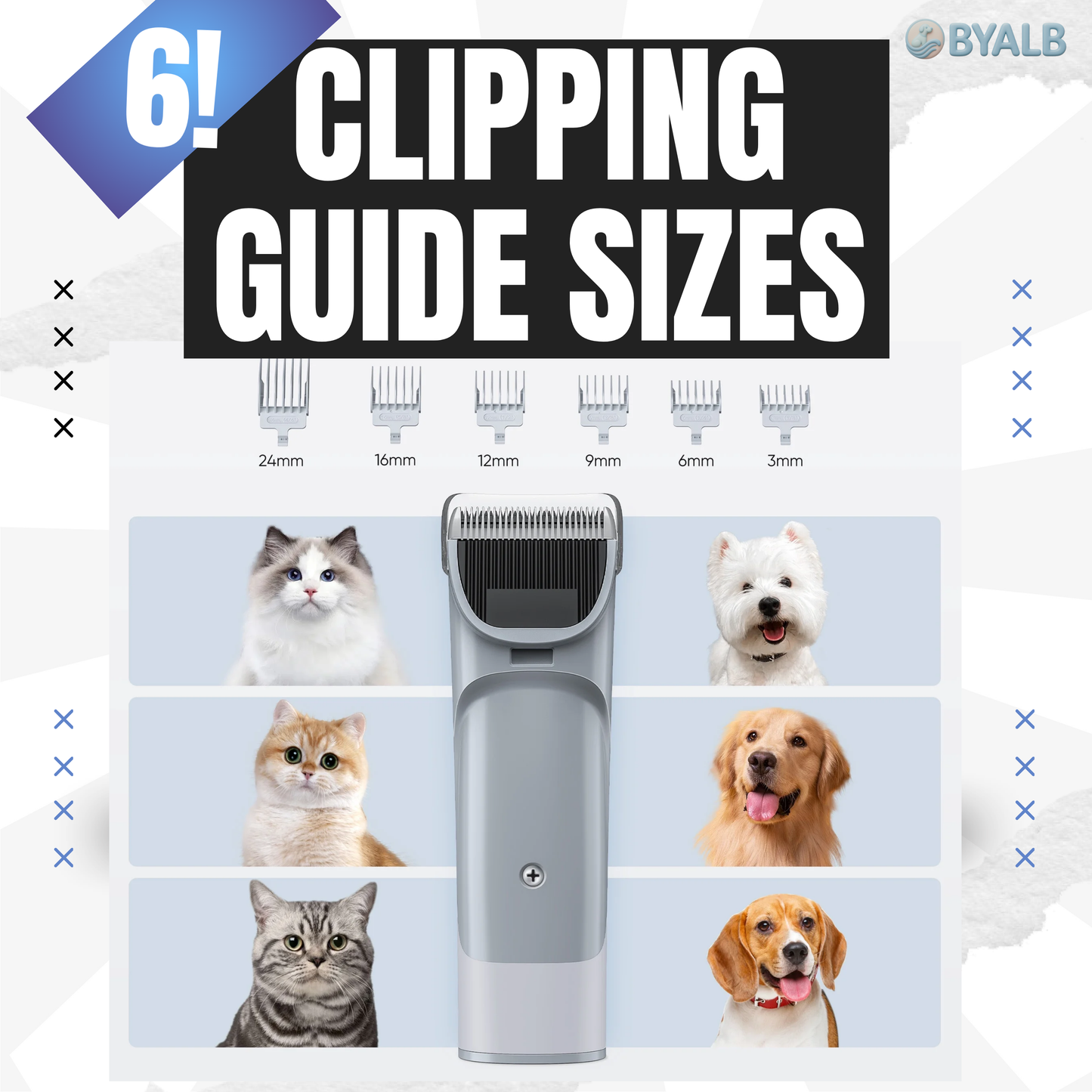 50% OFF❗️Profesional pet grooming with 5 in 1 vacuum clipper🐕