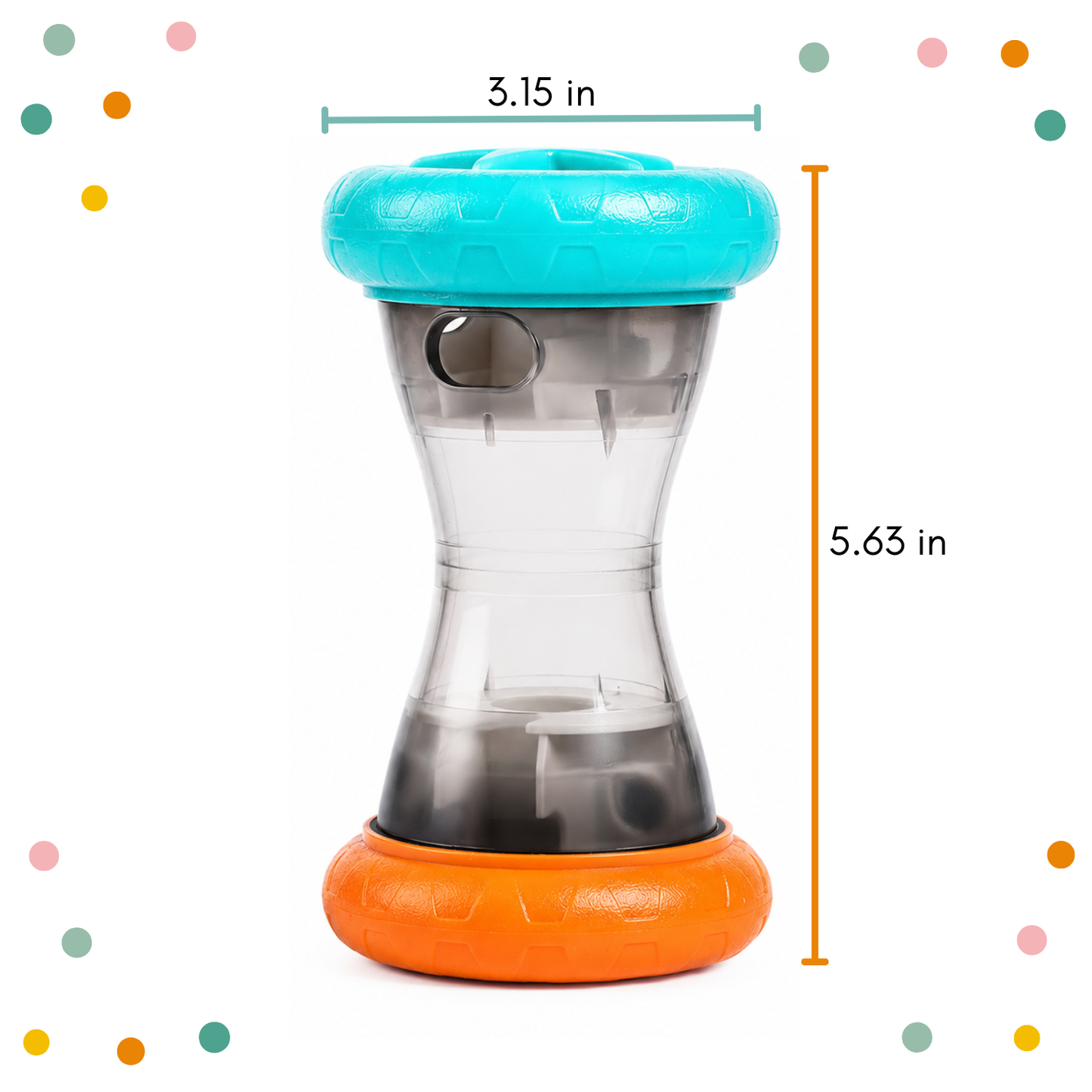 Treat Dispenser “Ramona” - Slow Feeder - Interactive Dog Puzzle🍗